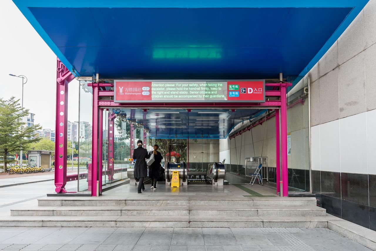 Guangzhou Hua Ji Apartment Pazhou Expo Branch Luaran gambar
